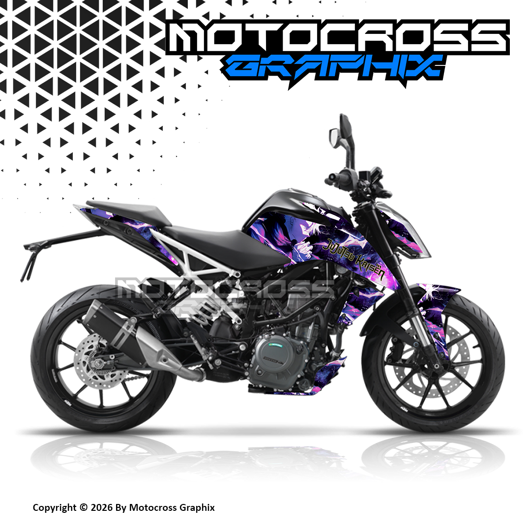 DUKE 125/200/390 GEN2 ANIME DECAL KIT