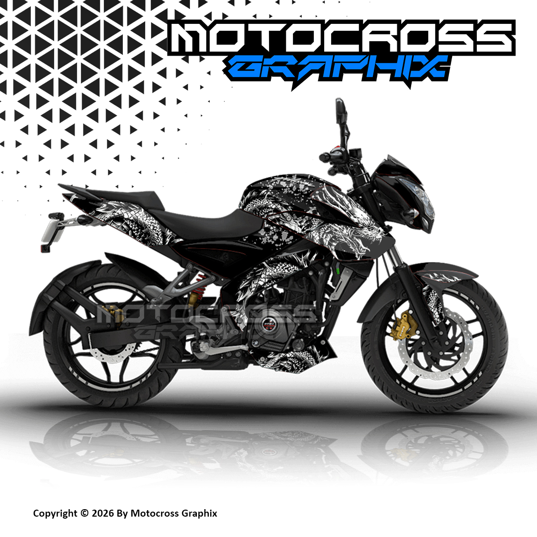 PULSAR NS125/160/200 DRAGON GRAPHICS KIT