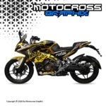 Bajaj RS200 Graphic Sticker Kit