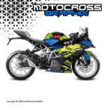 KTM RC 125 /200/390 Cube Graphic Sticker Kit