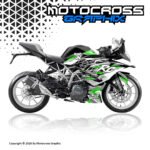 KTM RC 125 /200/390 BlackGren Graphic Sticker Kit
