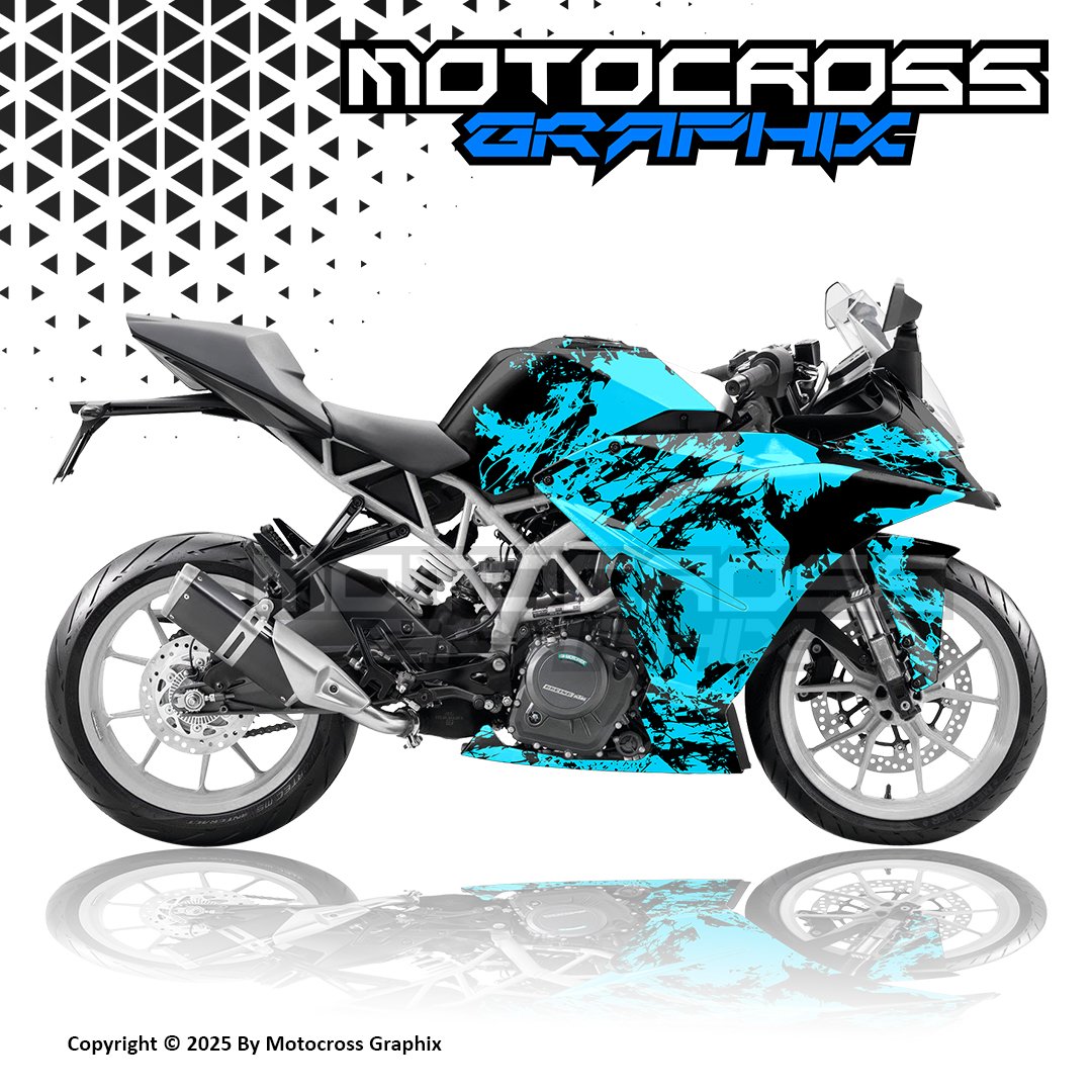 fv KTM RC 125 /200/390 Graphic Sticker Kit (Copy) - Image 1